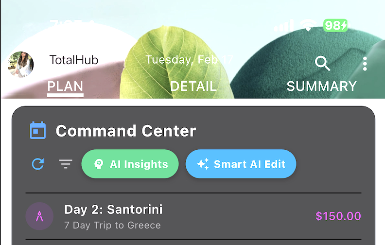 Trrak Command Center insights